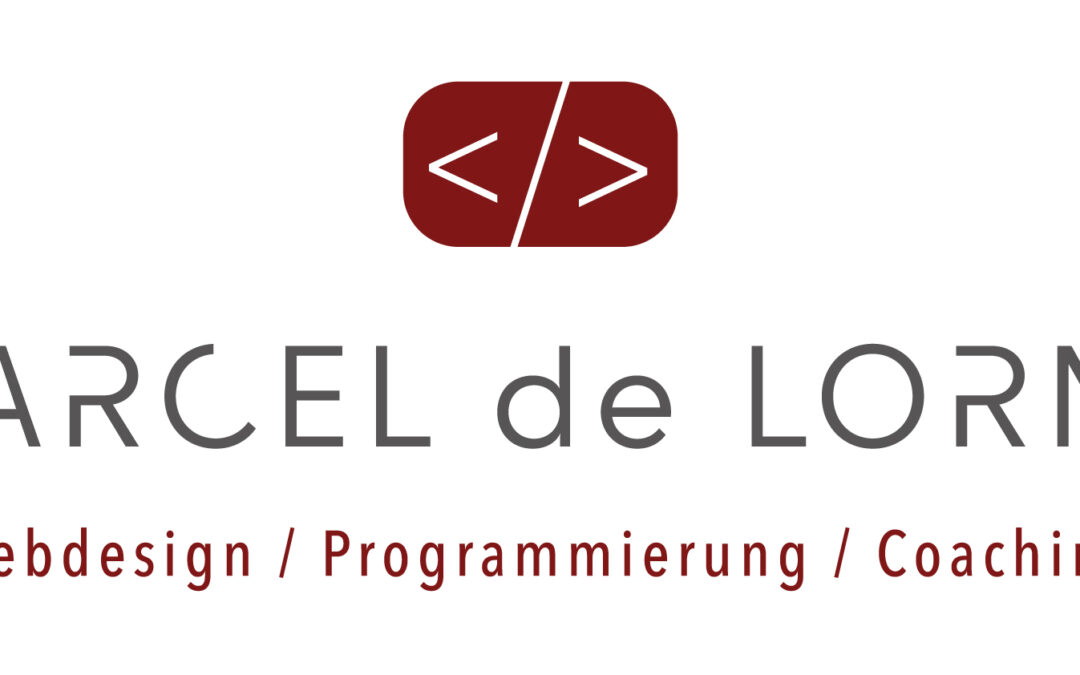 Marcel de Lorme – Webdesign / Programmierung / Coaching